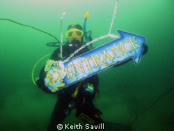 On a dive under Brighton Pier, expect the unexpected! by Keith Savill 